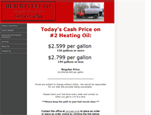 Tablet Screenshot of hebertfuel.com